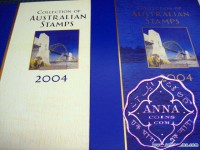 Australia 2004 Deluxe Yearbook Album with all Stamps FV$56.45
